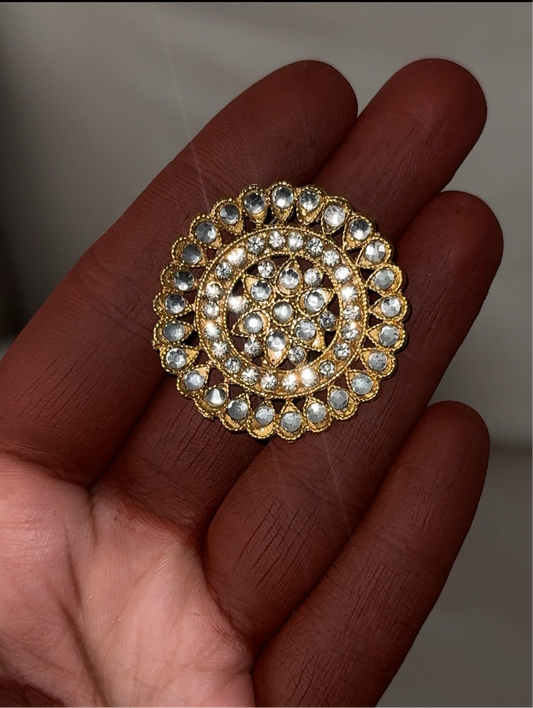 Circle Kundaan Ring