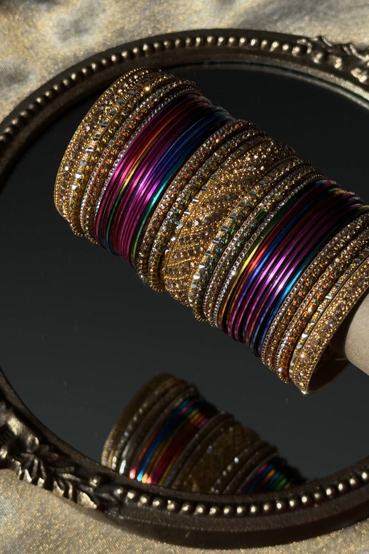 Multicolored Bangle Set